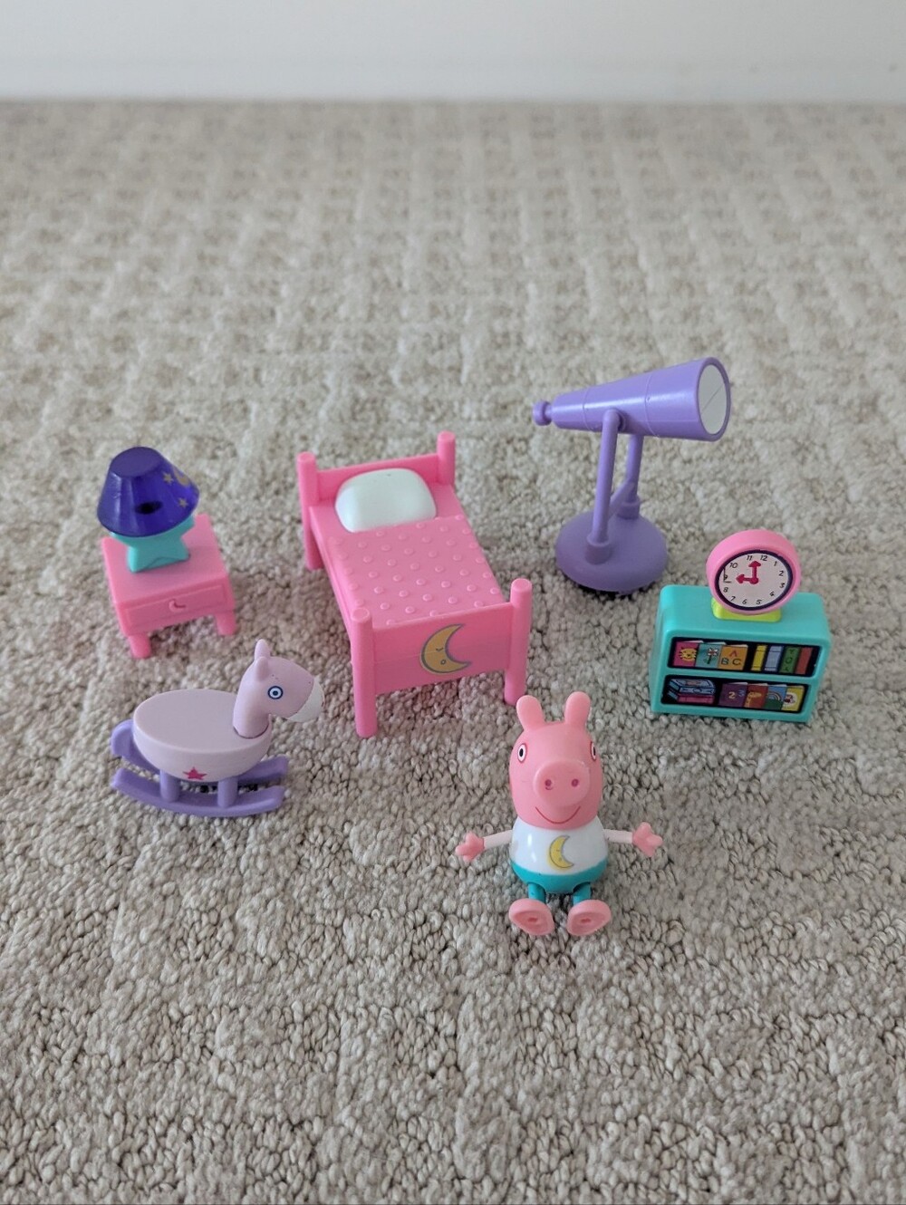 Peppa Pig Little Rooms Goodnight Peppa Playset